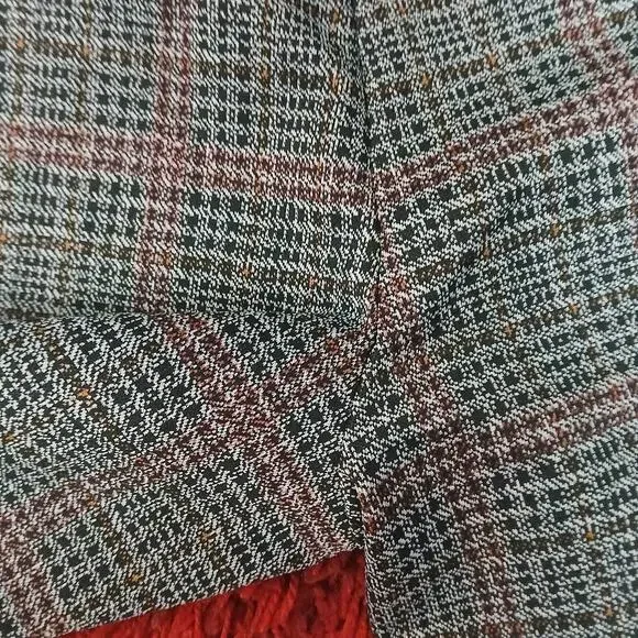 SOHO Apparel Ltd Women's Pants Small Black Check Stretch Pull‎ On Slim Fit Y2K - Picture 9 of 9